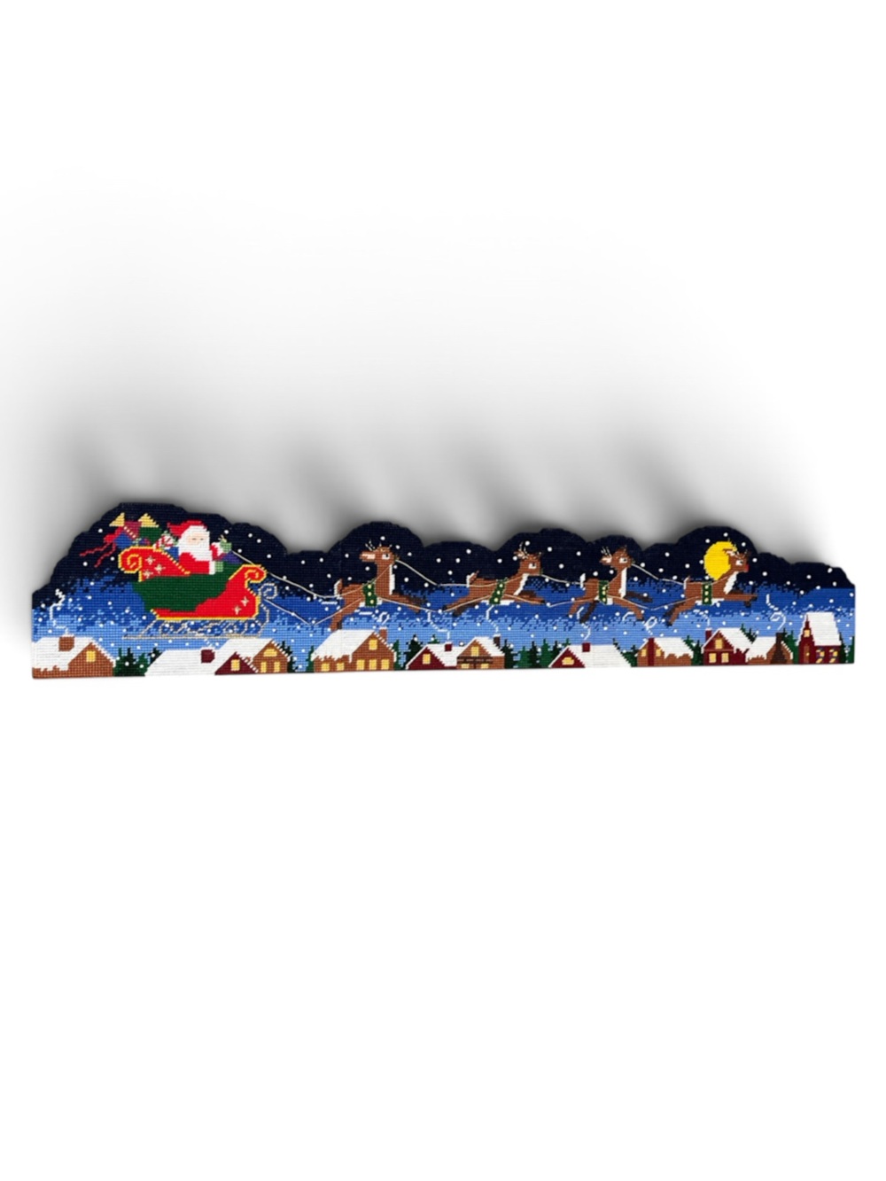 Festive Santa Sleigh Holiday Accessory
Handmade